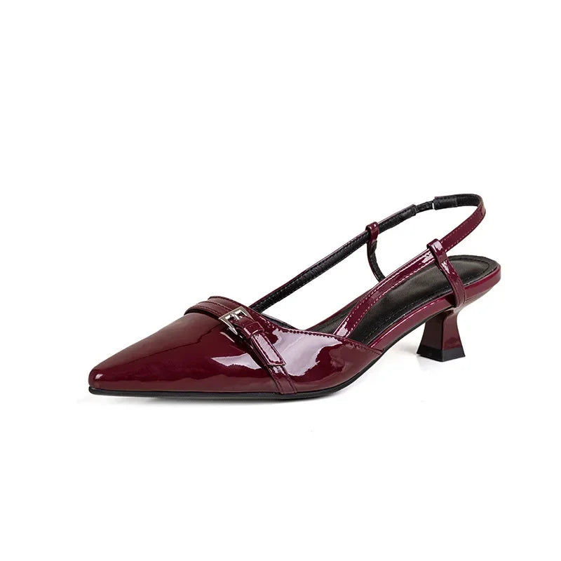 Mirella™ | Klassieke mid-heel sandalen