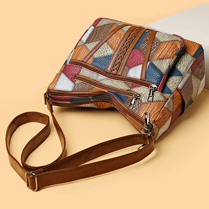 Roseline™ | Chique vintage leather tas