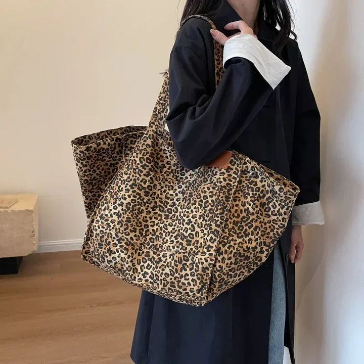 Odile™ | Effortless chique leopard shopper