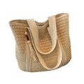 Cayo™ | Woven fringe grote capaciteit straw tote