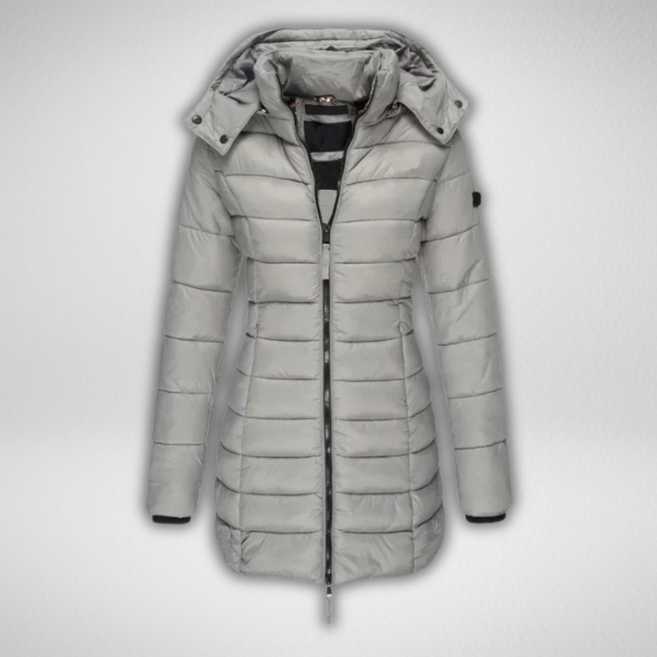Talia™ | Klassieke long puffer jas