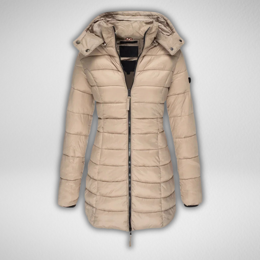 Talia™ | Klassieke long puffer jas