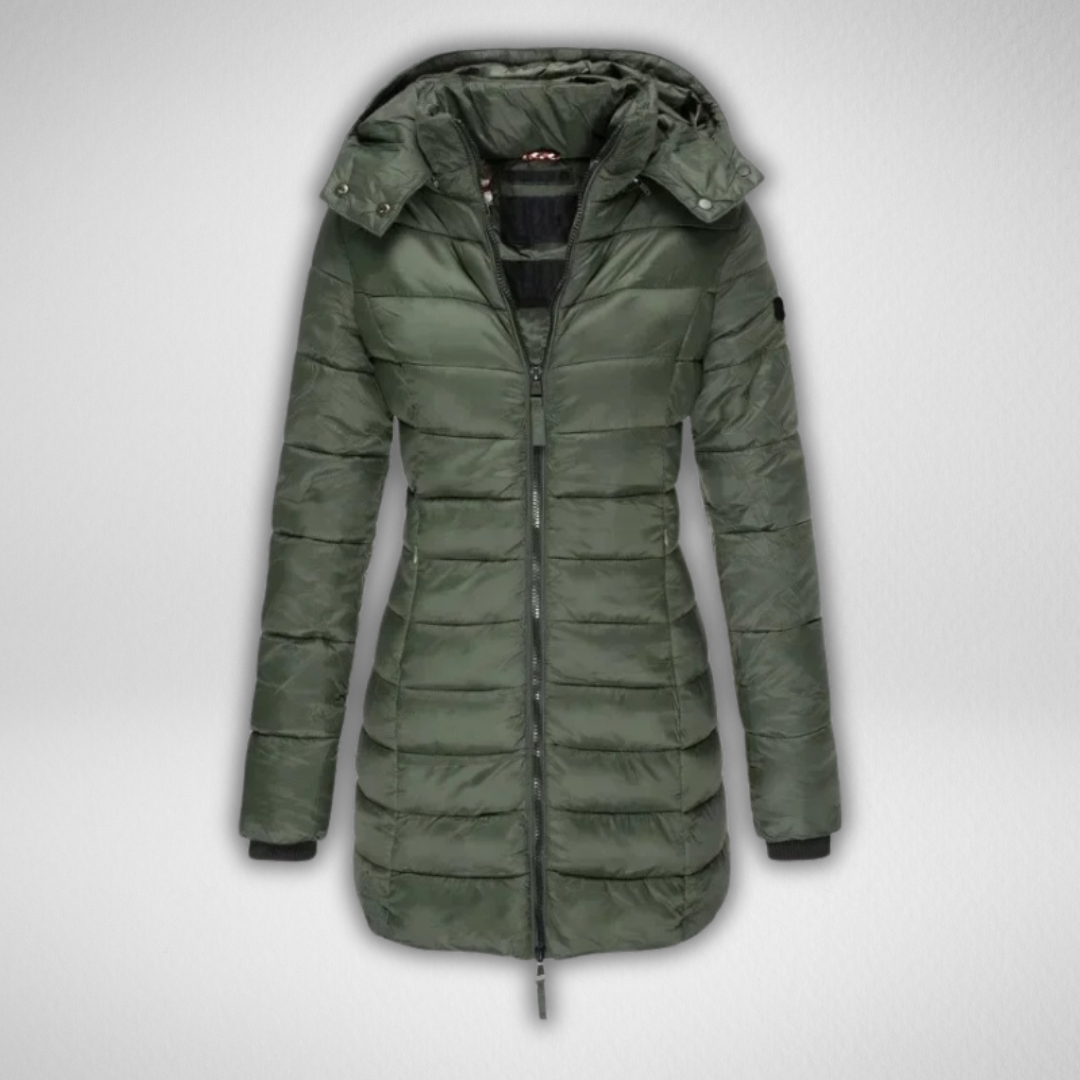Talia™ | Klassieke long puffer jas