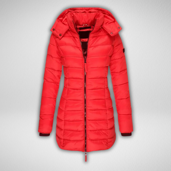 Talia™ | Klassieke long puffer jas