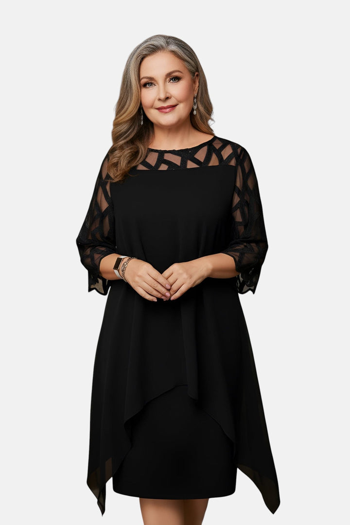 Lussaria | Elegante comfortabele midi jurk