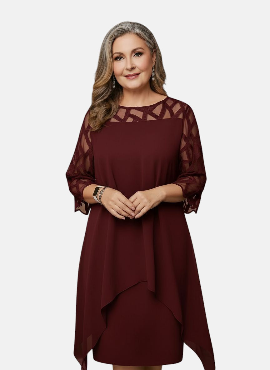 Lussaria | Elegante comfortabele midi jurk