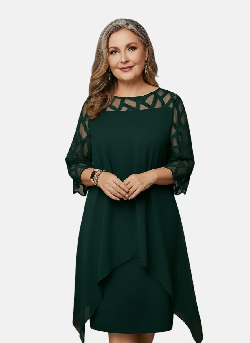 Lussaria | Elegante comfortabele midi jurk