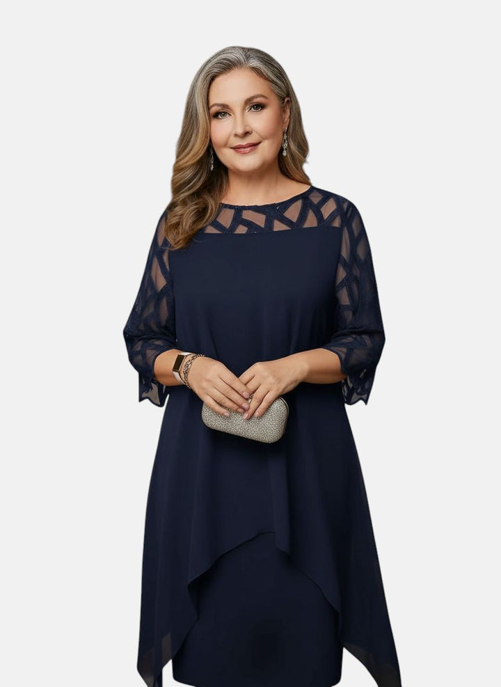 Lussaria | Elegante comfortabele midi jurk