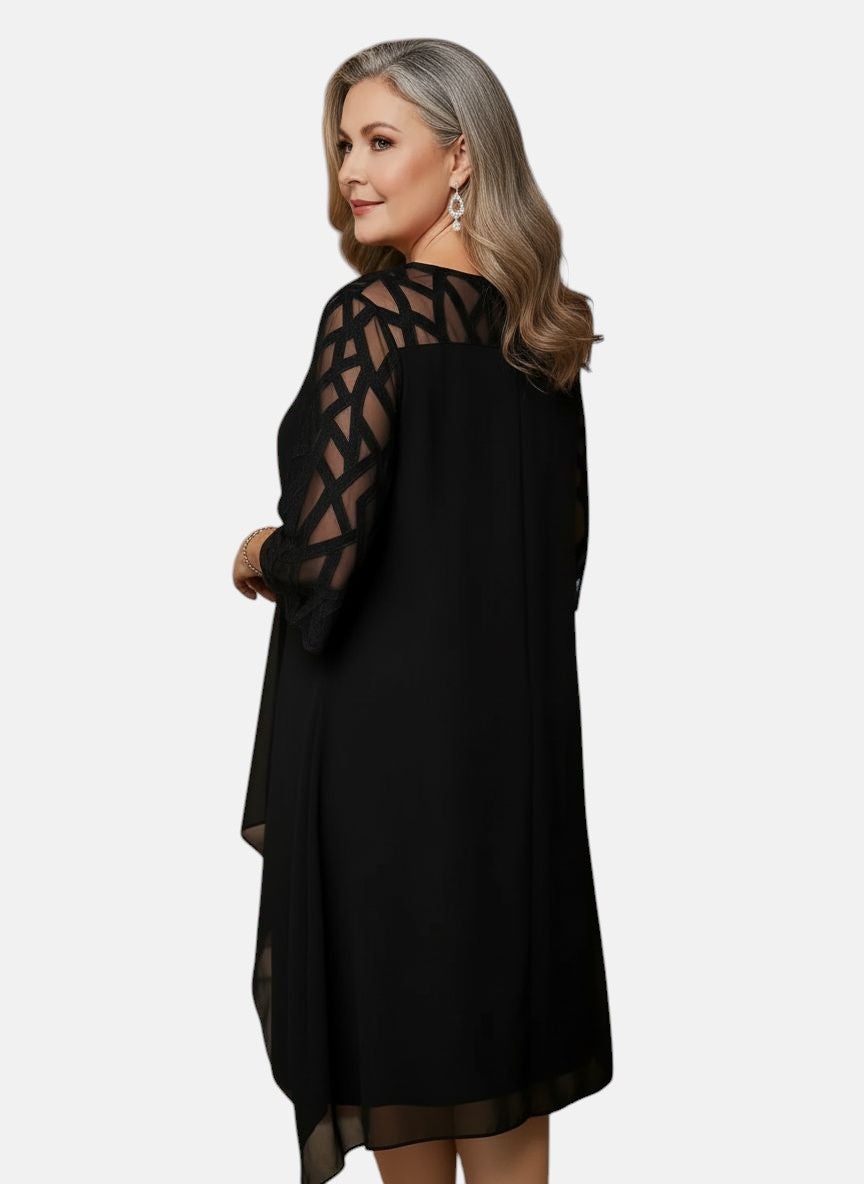 Lussaria | Elegante comfortabele midi jurk
