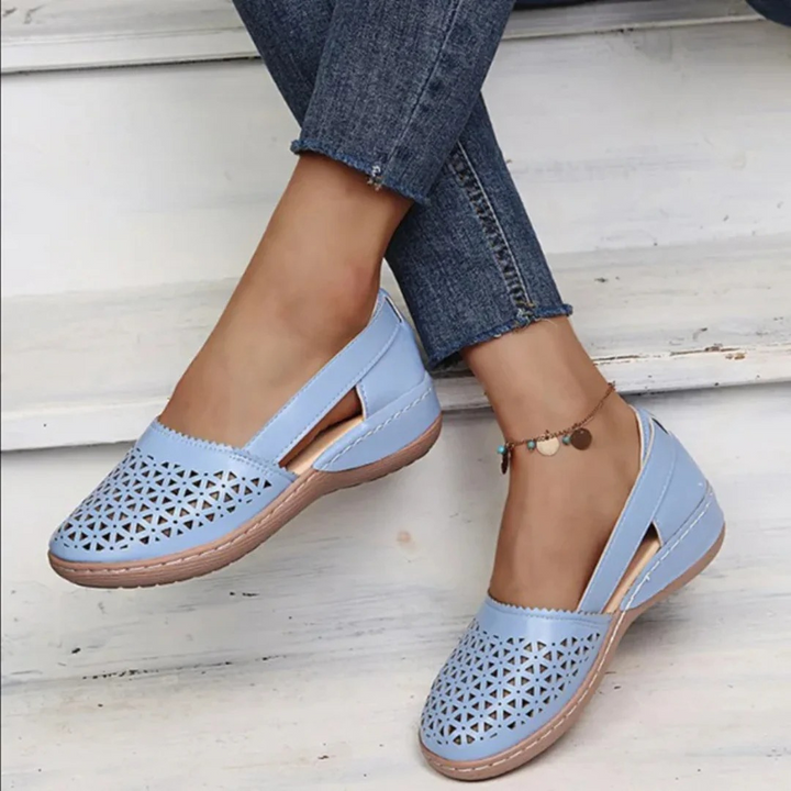 Dames orthopedische comfort walking schoenen
