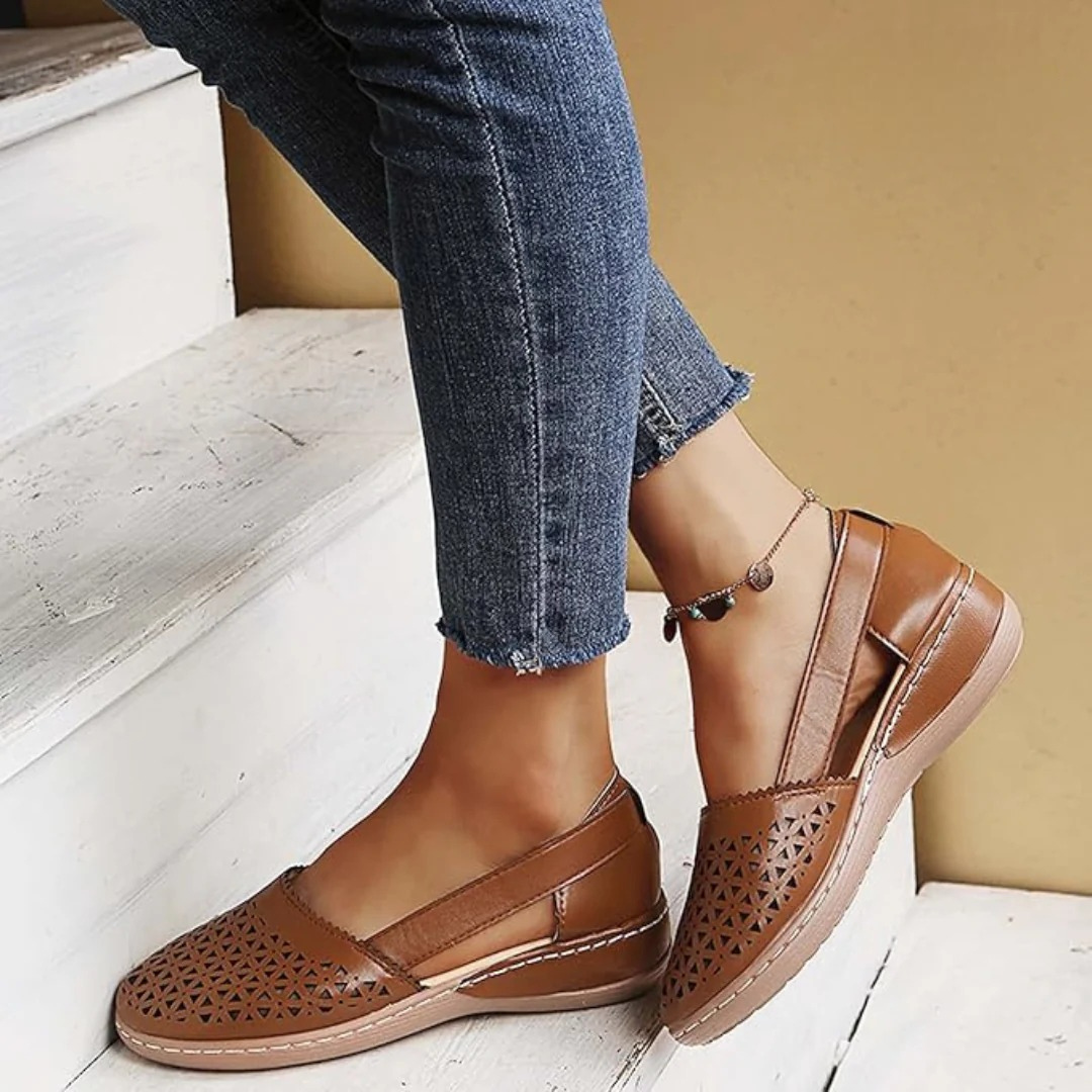 Dames orthopedische comfort walking schoenen