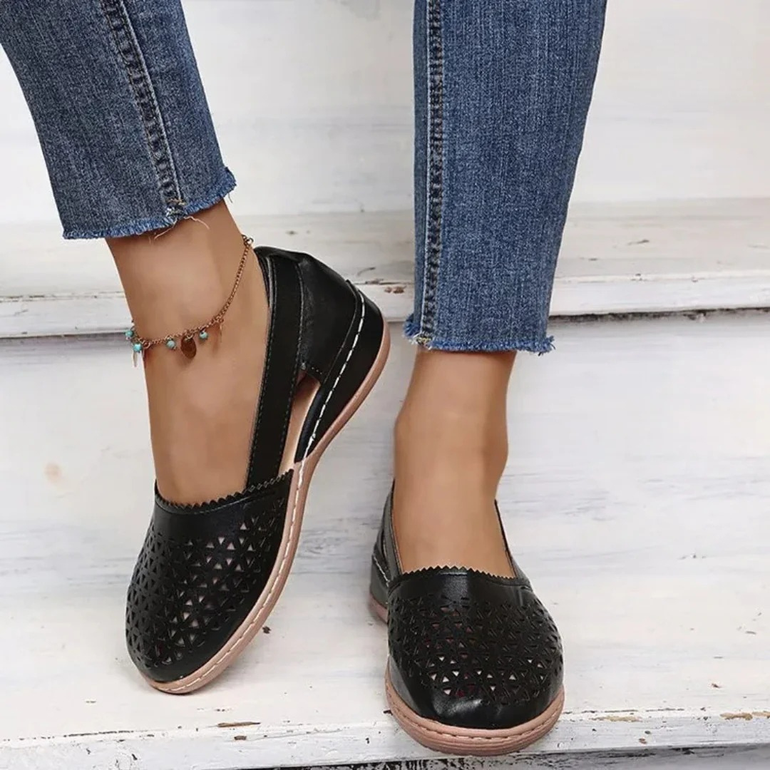 Dames orthopedische comfort walking schoenen