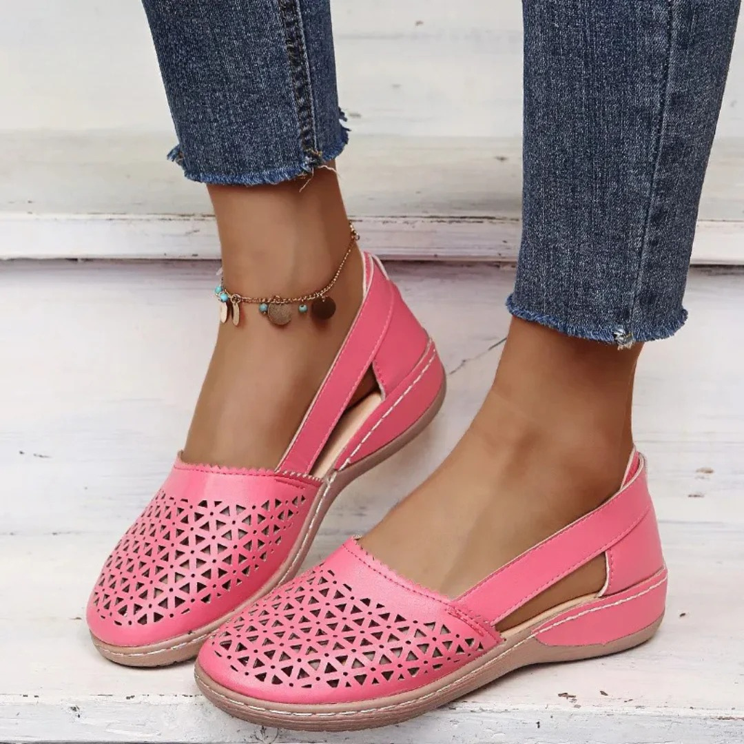 Dames orthopedische comfort walking schoenen