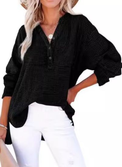Ayla™ | Casual V-hals blouse