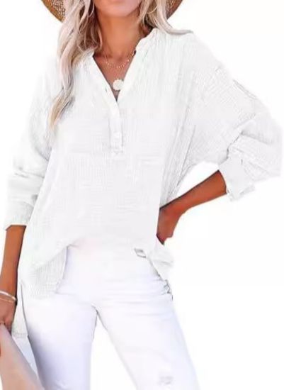 Ayla™ | Casual V-hals blouse