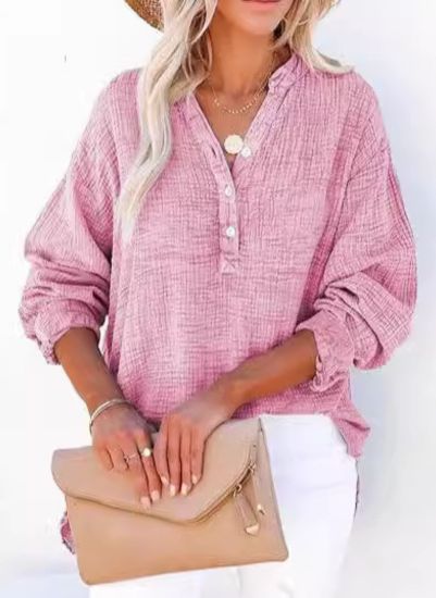 Ayla™ | Casual V-hals blouse