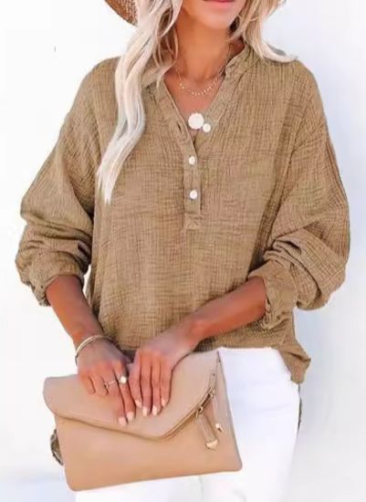 Ayla™ | Casual V-hals blouse