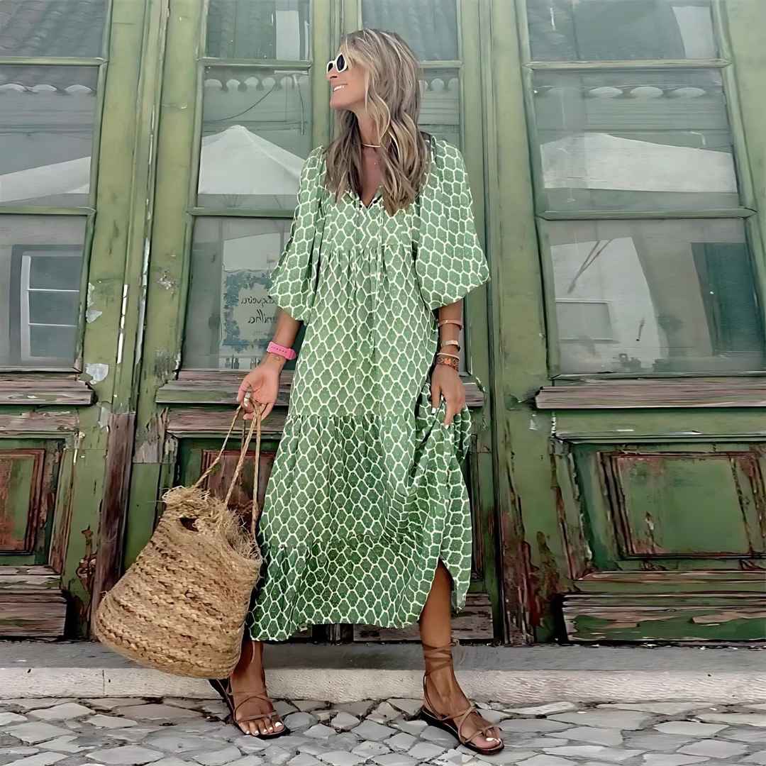 Sabine™ | Boho chique maxi jurk
