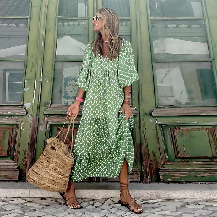Sabine™ | Boho chique maxi jurk