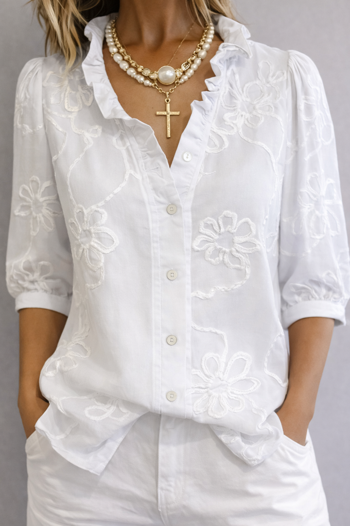 Ilana | Bloemen blouse
