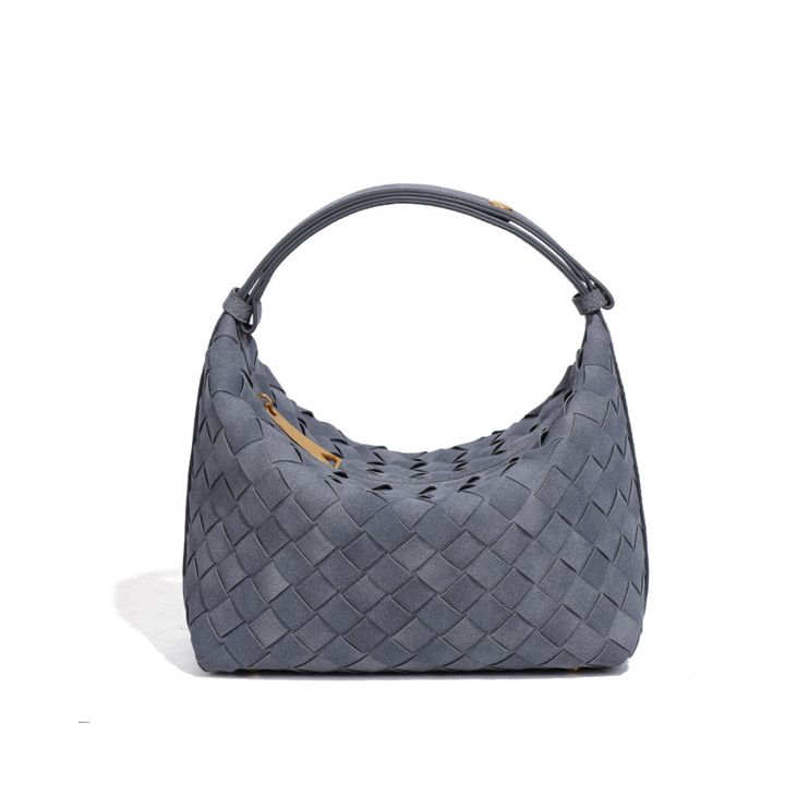 Lisanne™ | Matte woven structured handtas