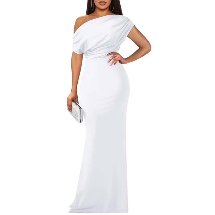Vivara™ | Zonder mouwen off-shoulder bodycon avondjurk