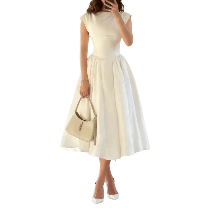 Lennora™ | Stijlvol open-back maxi jurk