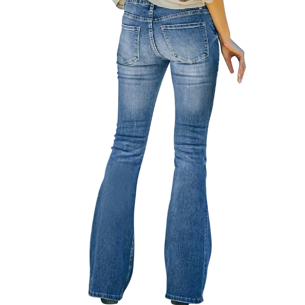 Aveline™ | Comfortabele high waist vintage flared jeans