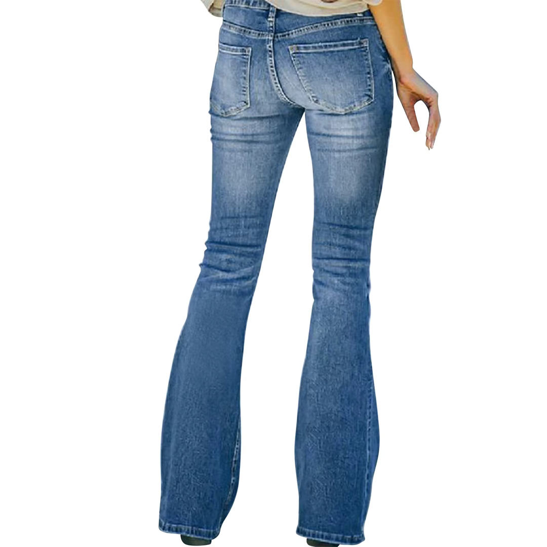Aveline™ | Comfortabele high waist vintage flared jeans