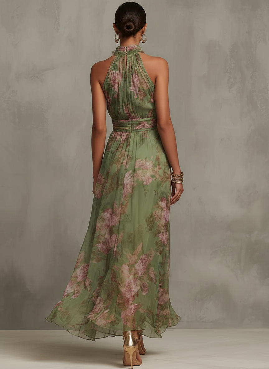 Sophie | Elegante bloemen zomerjurk