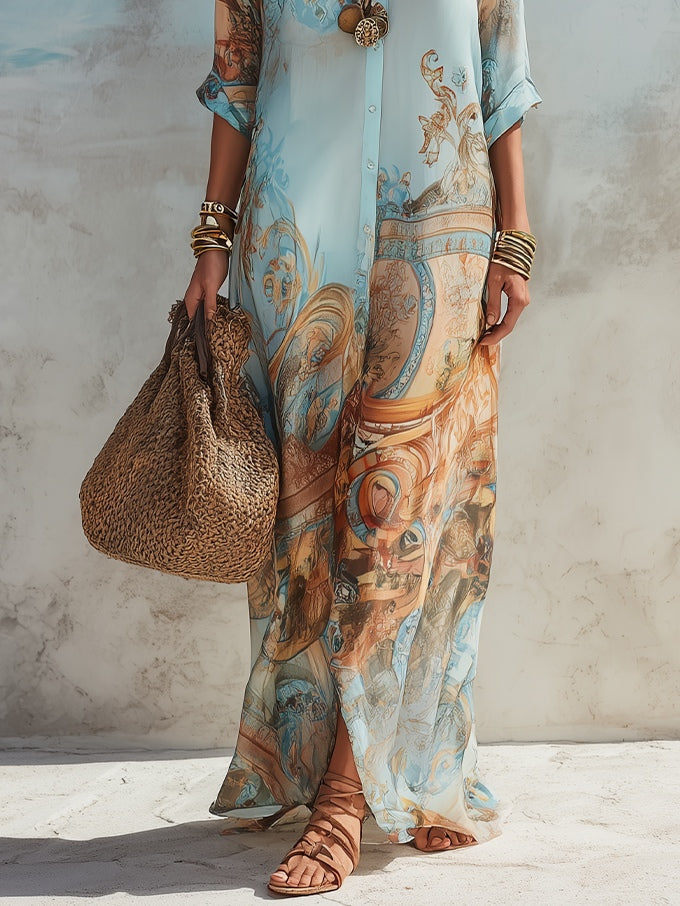 Mona | Elegante en Luchtige Maxi Jurk