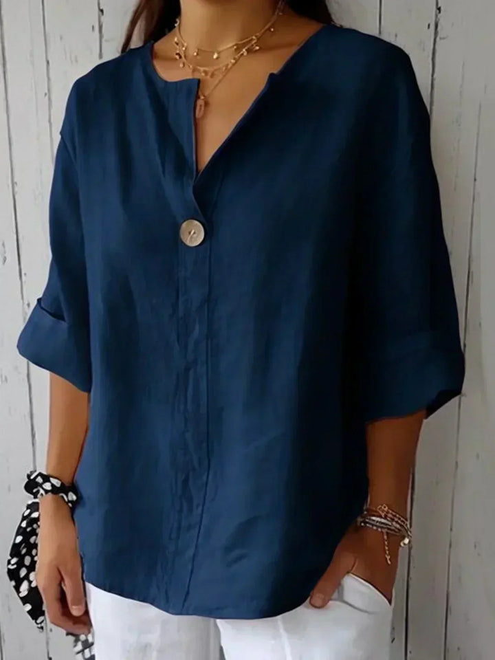 Nayla™ | Casual V-hals blouse