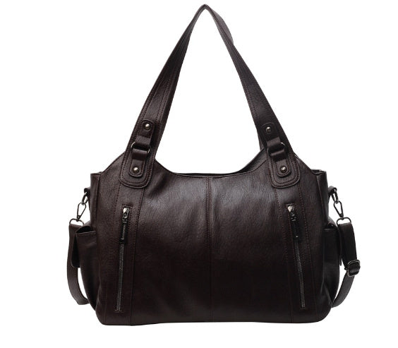 Rae™ | Klassieke leather handtas