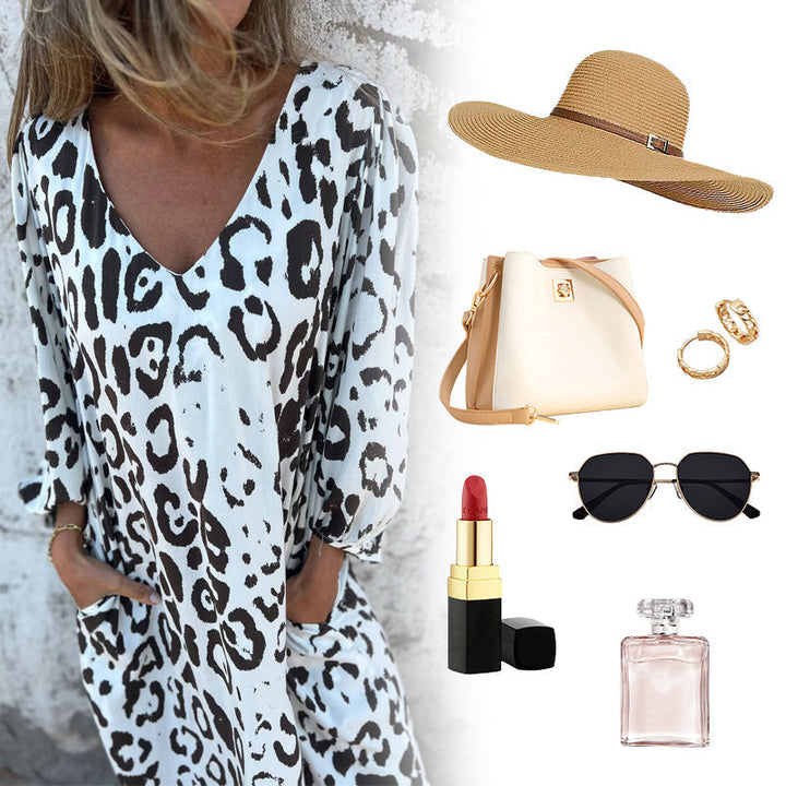 Lyna™ | Wild elegance jurk
