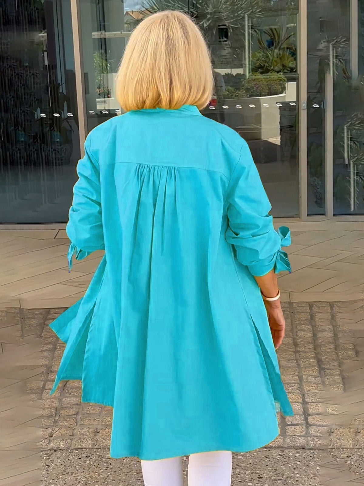 Célina™ | Classy lange shirtjas