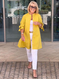 Célina™ | Classy lange shirtjas