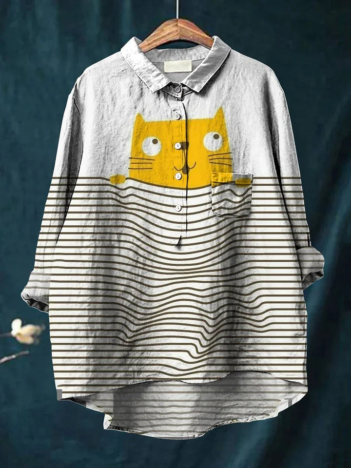 Amari™ | Cat art shirt