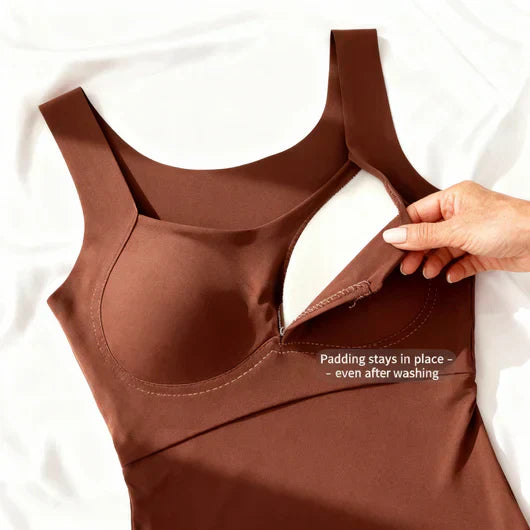 Roxanne | Ingebouwde comfort-bh tanktop
