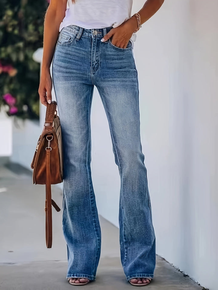 Estelle™ | Klassieke mid-rise flare jeans