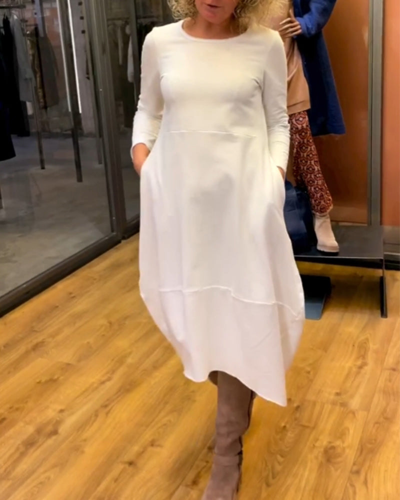 Alina™ | Chique midi jurk