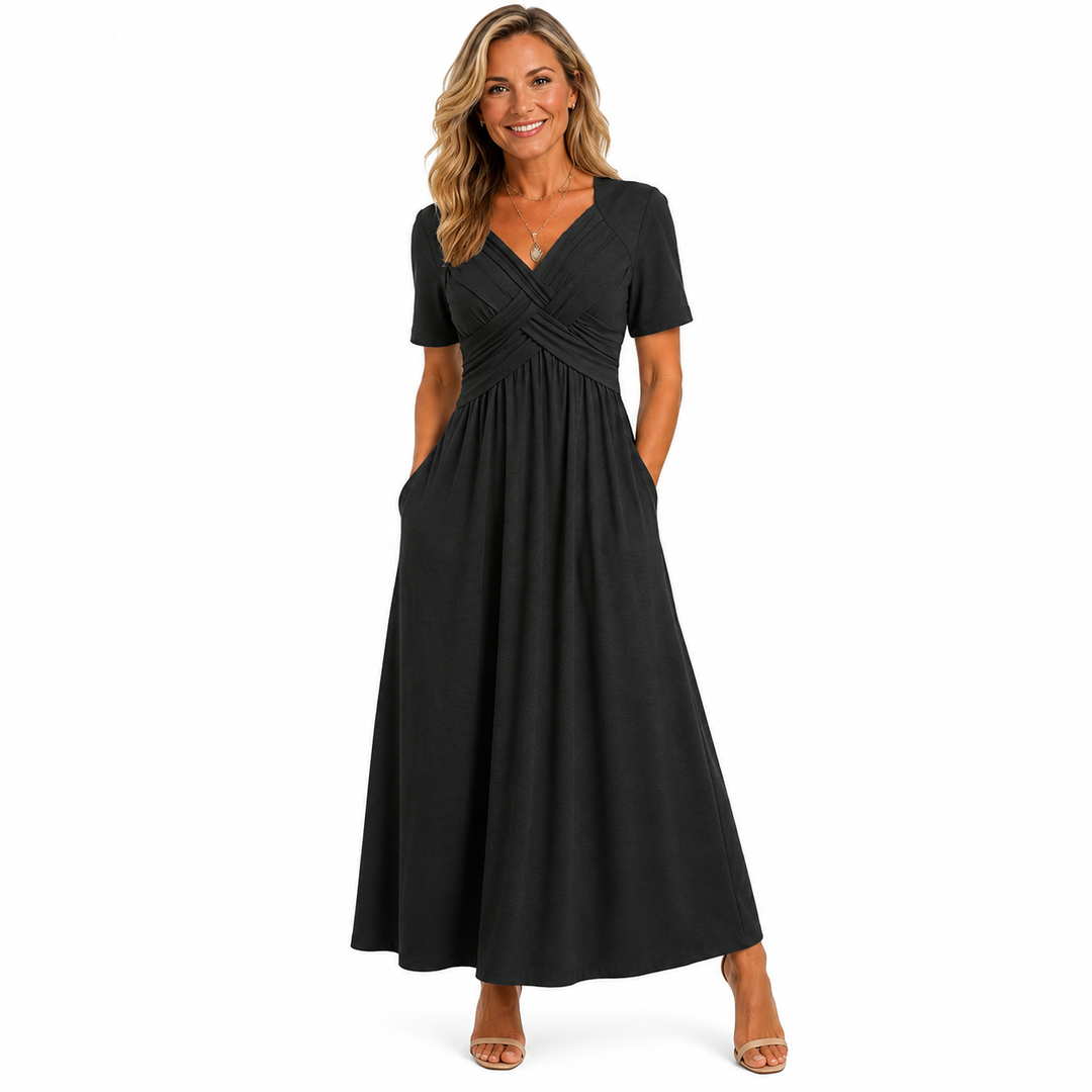 Angeli™ | Elegante midi jurk