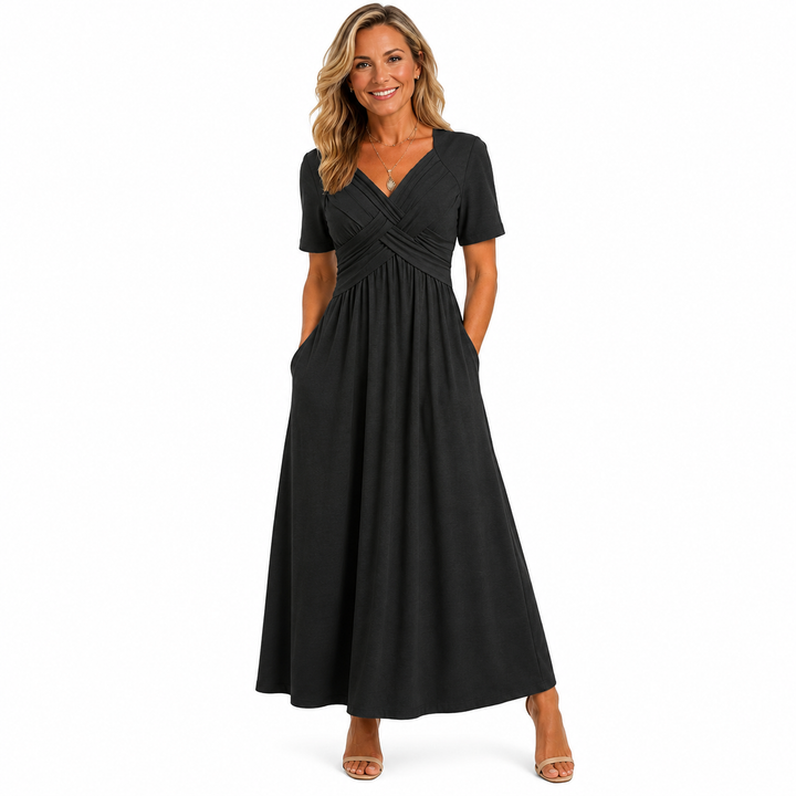 Angeli™ | Elegante midi jurk