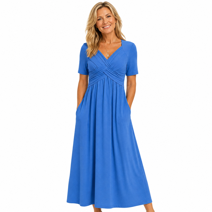 Angeli™ | Elegante midi jurk