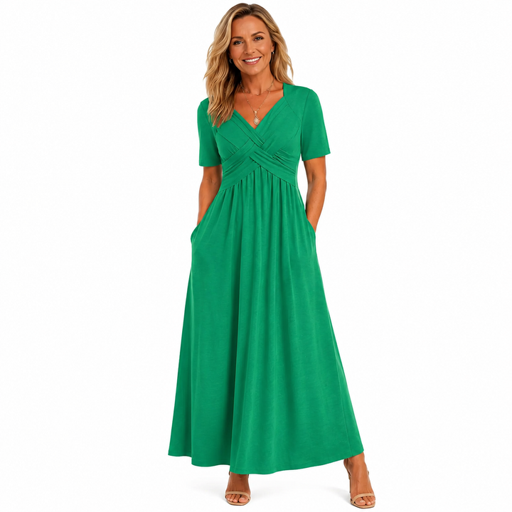 Angeli™ | Elegante midi jurk