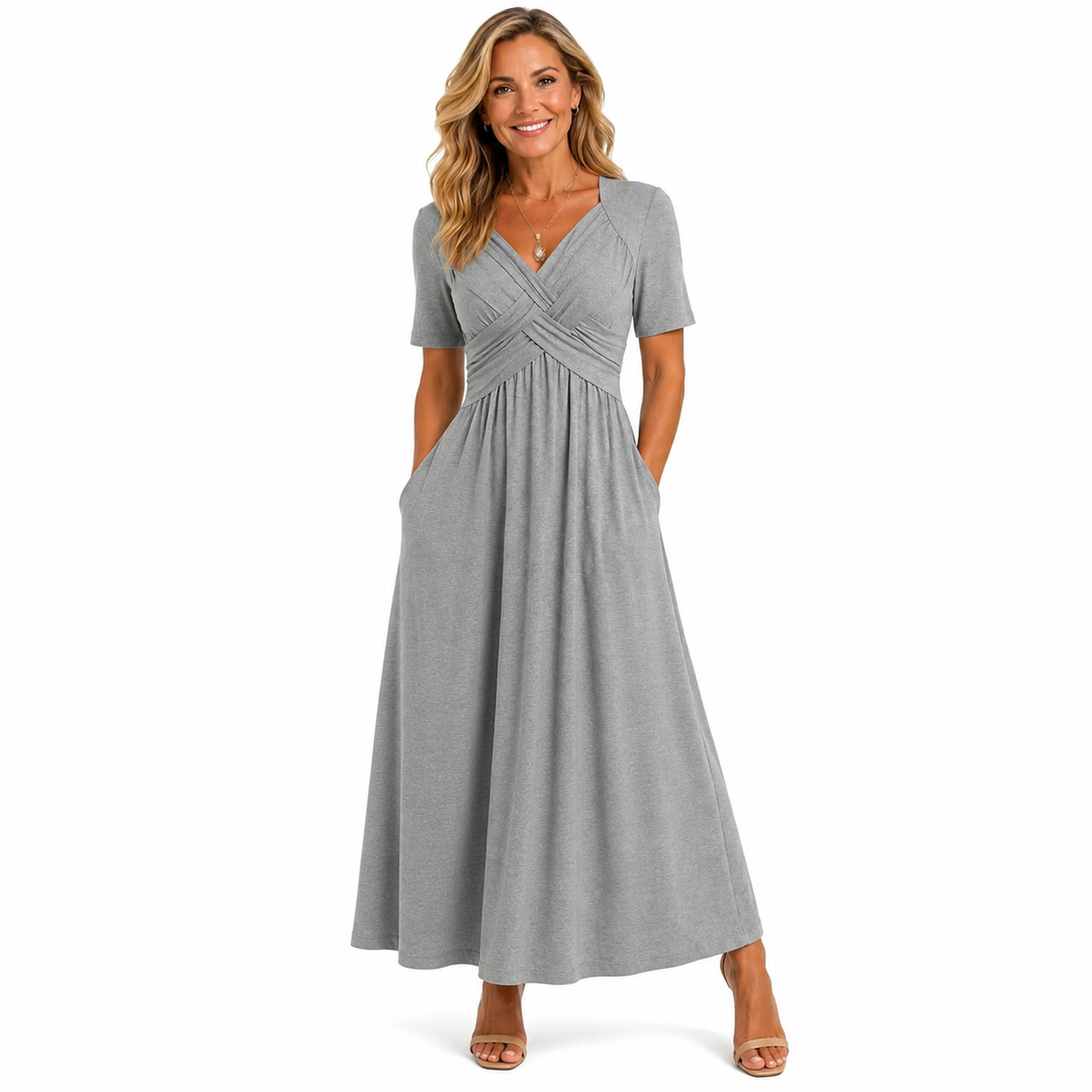 Angeli™ | Elegante midi jurk