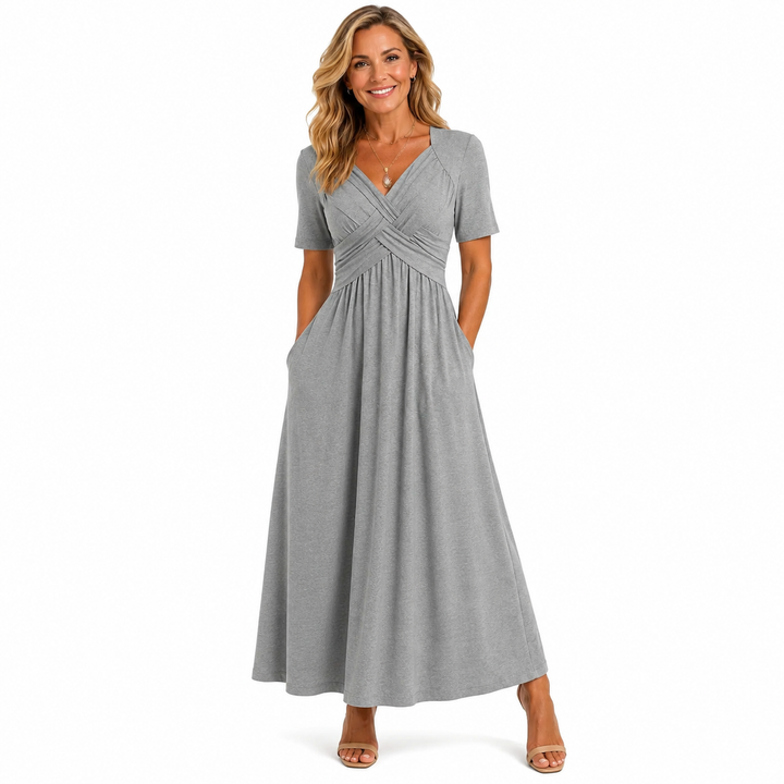 Angeli™ | Elegante midi jurk