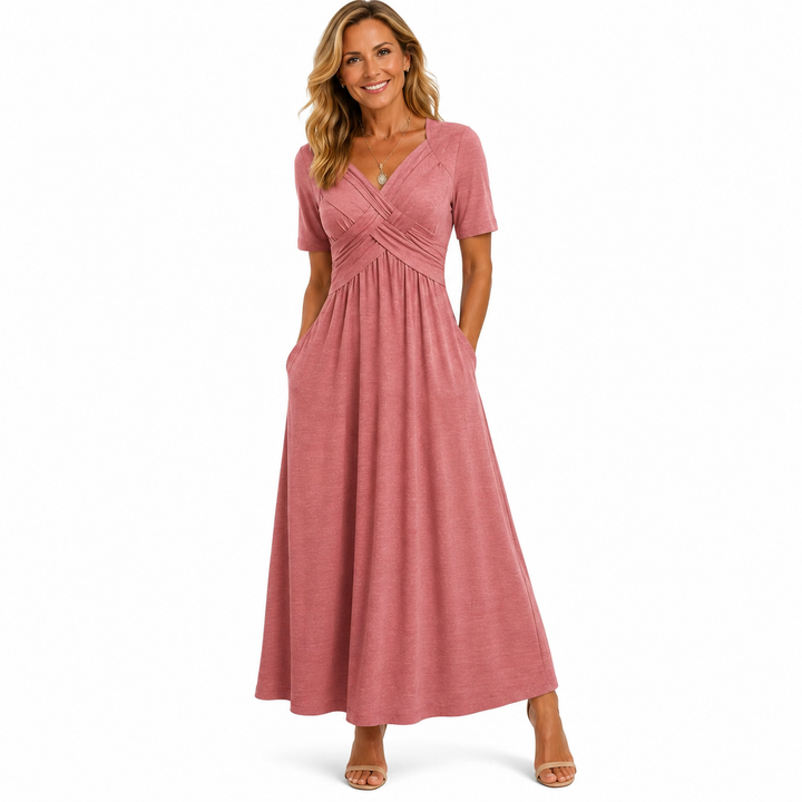 Angeli™ | Elegante midi jurk