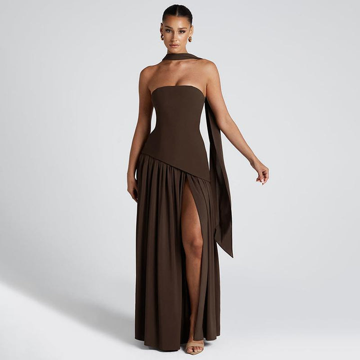Lindsay™ | Elegante zonder mouwen bodycon maxi party jurk