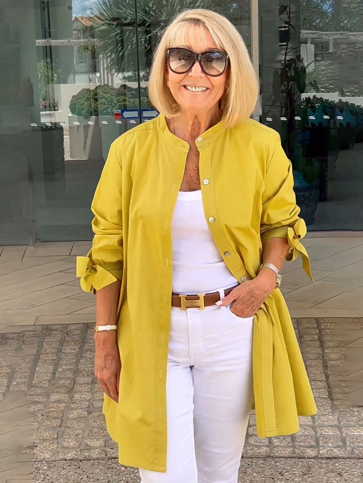 Célina™ | Classy lange shirtjas