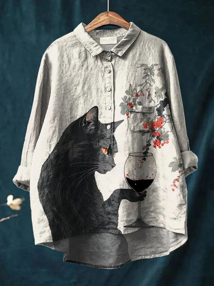 Amari™ | Cat art shirt